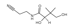 D-(+)-2'-Pantothenonitril Structure