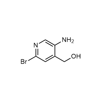 (5-Amino-2-bromo-4-pyridyl)methanol Structure