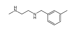 N'-methyl-N-(3-methylbenzyl)ethylenediamine结构式