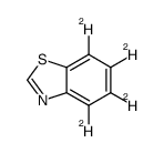 Benzothiazole-d4 Structure