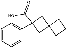 2-phenylspiro[3.3]heptane-2-carboxylic acid Structure