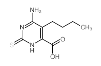 6-amino-5-butyl-2-sulfanylidene-3H-pyrimidine-4-carboxylic acid picture