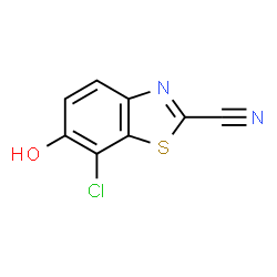 2-Benzothiazolecarbonitrile,7-chloro-6-hydroxy-(9CI) picture