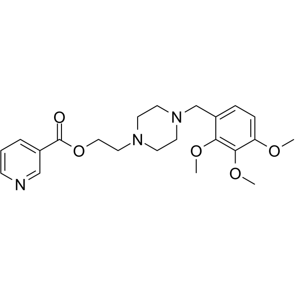 Ninerafaxstat Structure