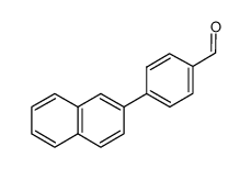 4-Naphthalen-2-yl-benzaldehyde Structure