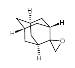 螺[环氧乙烷-2,2-三环[3.3.1.1~3,7~]癸烷]结构式