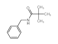 N-benzyl-2,2-dimethylpropanamide structure