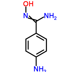 4-氨基苯甲酰胺肟结构式