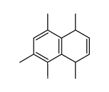 1,4-dihydro-1,4,5,6,8-pentamethyl-naphthalene结构式