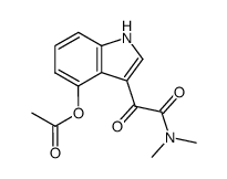 3-dimethylaminooxalyl-4-acetylindole picture