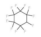 Cyclohexane,1,1,2,2,3,3,4,4,5,5,6-undecafluoro- Structure