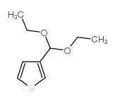 THIOPHENE-3-CARBOXALDEHYDE DIETHYL ACETAL Structure