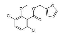 furan-2-ylmethyl 3,6-dichloro-2-methoxybenzoate Structure