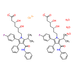 atorvastatin calcium trihydrate Structure