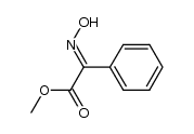 2-hydroxyimino-2-phenylacetic acid methyl ester Structure