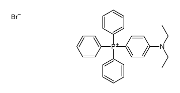 [4-(diethylamino)phenyl]-triphenylphosphanium,bromide结构式