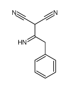 2-(2-phenylethanimidoyl)propanedinitrile结构式