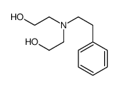 2-[2-hydroxyethyl(2-phenylethyl)amino]ethanol Structure