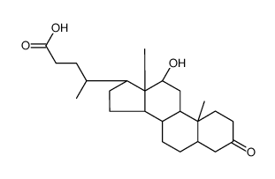 3-氧代12α-羟基-5β-胆酸结构式