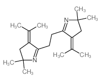 1-Pyrroline,2,2'-ethylenebis[3-isopropylidene-5,5-dimethyl- (6CI,7CI,8CI) picture