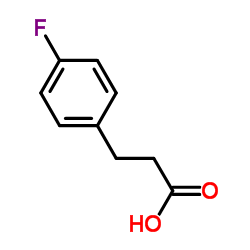 3-(4-氟苯基)丙酸结构式