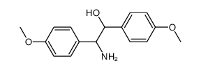 2-Amino-1,2-bis(p-methoxyphenyl)ethanol Structure