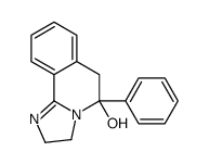 2,3,5,6-Tetrahydro-5-phenylimidazo[2,1-a]isoquinolin-5-ol结构式