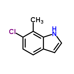 6-Chloro-7-methyl-1H-indole structure