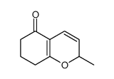 2-METHYL-2,6,7,8-TETRAHYDRO-CHROMEN-5-ONE结构式