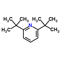 2,6-二叔丁基吡啶结构式