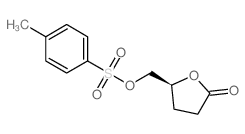 (S)-(+)-二氢-5-(对甲苯基磺酰氧基甲基)-2(3H)-呋喃星空app结构式