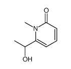 2(1H)-Pyridinone, 6-(1-hydroxyethyl)-1-methyl- (9CI) picture