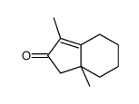 3,7a-dimethyl-4,5,6,7-tetrahydro-1H-inden-2-one Structure