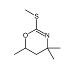 4,4,6-trimethyl-2-methylsulfanyl-5,6-dihydro-1,3-oxazine Structure