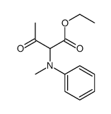 ethyl 2-(N-methylanilino)-3-oxobutanoate Structure