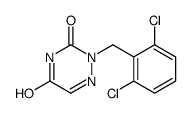 2-[(2,6-dichlorophenyl)methyl]-1,2,4-triazine-3,5-dione Structure