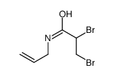 2,3-dibromo-N-prop-2-enylpropanamide Structure