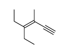 4-ethyl-3-methylhex-3-en-1-yne结构式