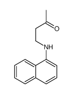 4-(naphthalen-1-ylamino)butan-2-one Structure