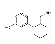 3-[2-(methylaminomethyl)cyclohexyl]phenol结构式