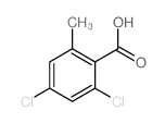 2,4-dichloro-6-methyl-benzoic acid Structure