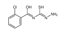 N-(aminocarbamothioyl)-2-chlorobenzamide Structure