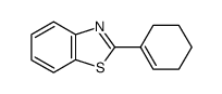 Benzothiazole, 2-(1-cyclohexen-1-yl)- (9CI) structure