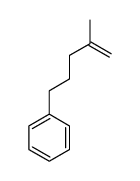 2-Methyl-5-phenyl-1-pentene Structure