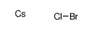 Cesium chlorobromide Structure