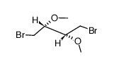 1,4-dibromo-1,4-dideoxy-2,3-di-O-methyl-L-threitol结构式