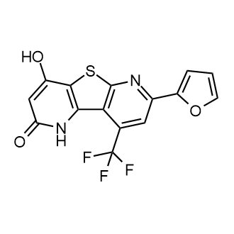 7-(呋喃-2-基)-4-羟基-9-(三氟甲基)噻吩并[2,3-b:4,5-b']二吡啶-2(1H)-酮图片