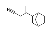 beta-methylenebicyclo[2.2.1]heptane-2-propiononitrile结构式