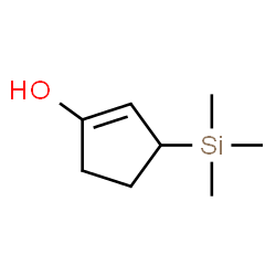 1-Cyclopenten-1-ol, 3-(trimethylsilyl)- (9CI) picture