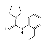 1-Pyrrolidinecarboximidamide,N-(2-ethylphenyl)-(9CI) picture